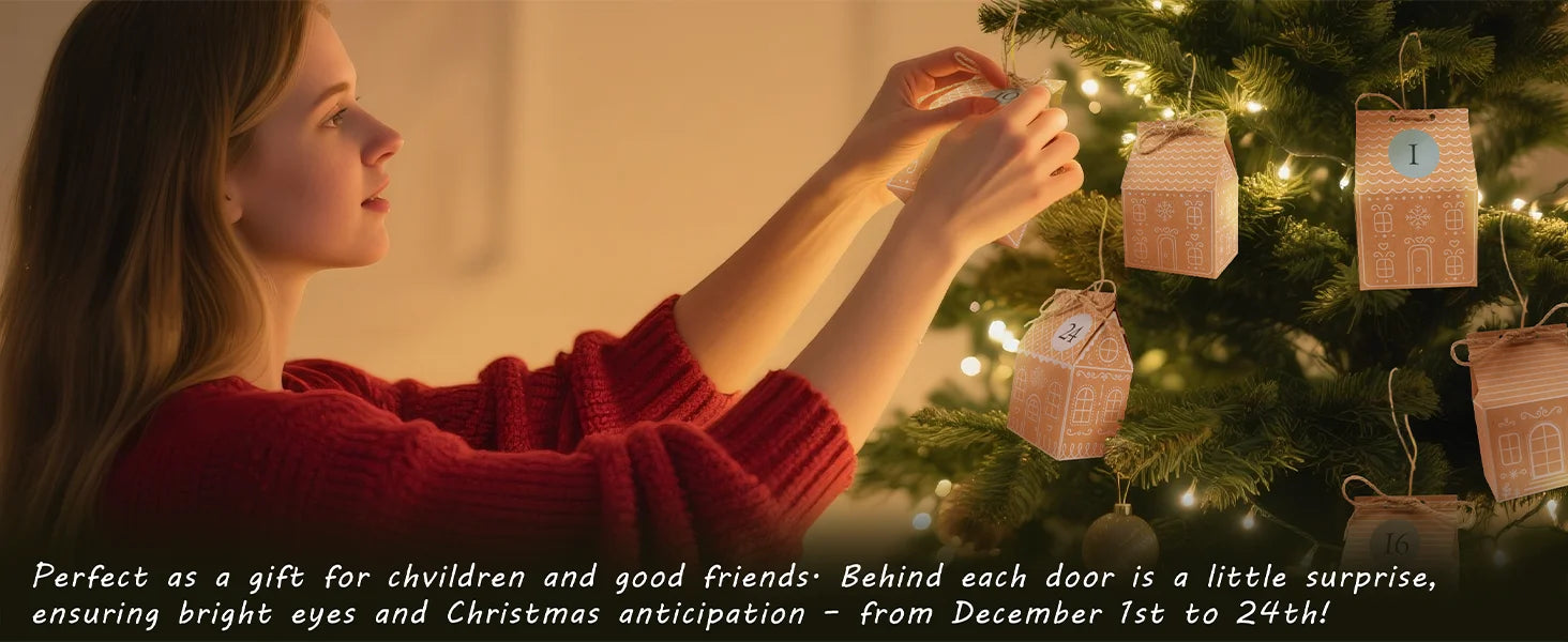 Calendrier de l’Avent “Maisons de Pain d’Épices”