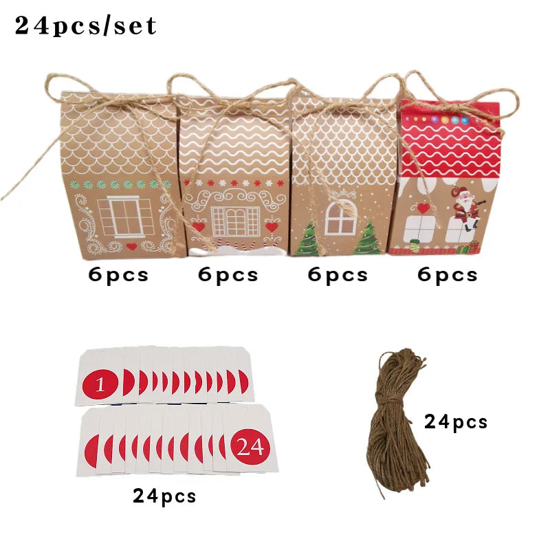 Calendrier de l’Avent “Maisons de Pain d’Épices”