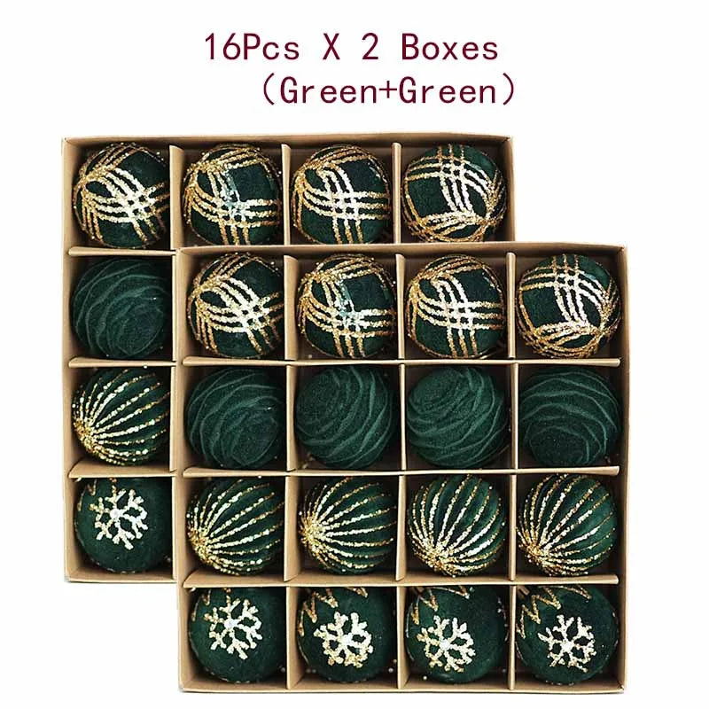 Coffret Boules Éclat d’Hiver haute qualité