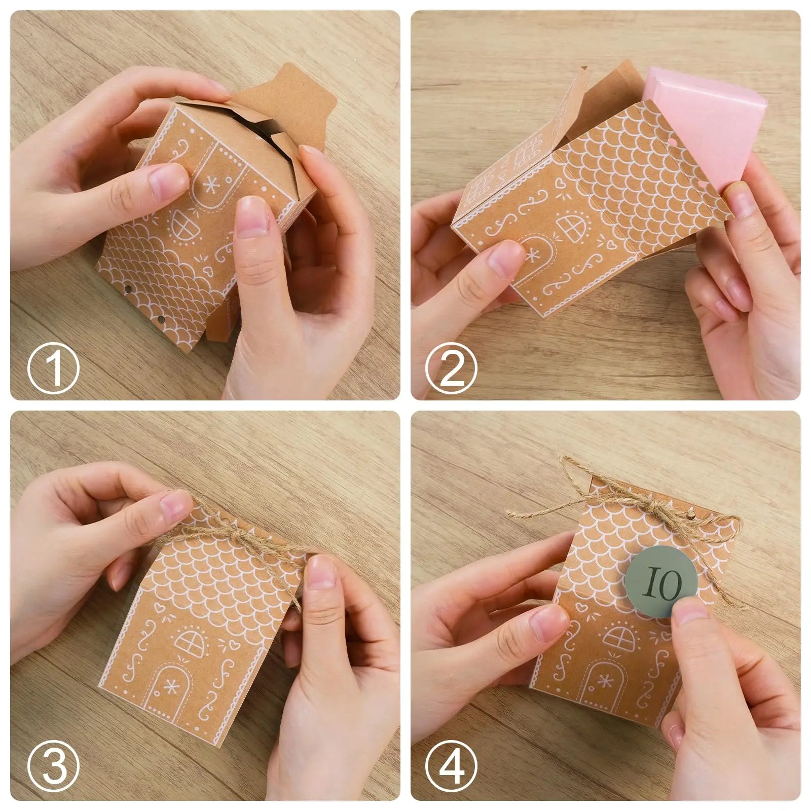 Calendrier de l’Avent “Maisons de Pain d’Épices”