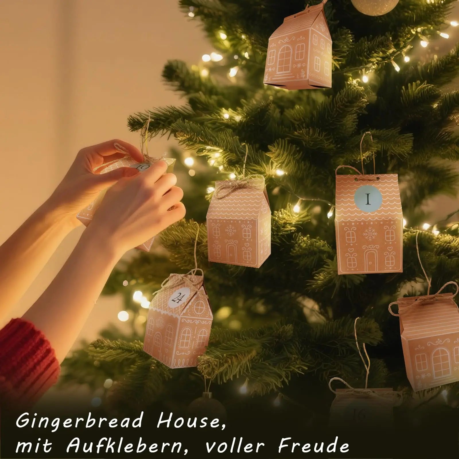 Calendrier de l’Avent “Maisons de Pain d’Épices”