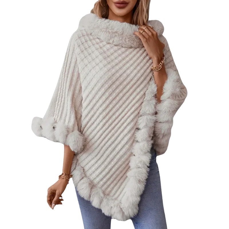 Poncho Douceur d’Hiver