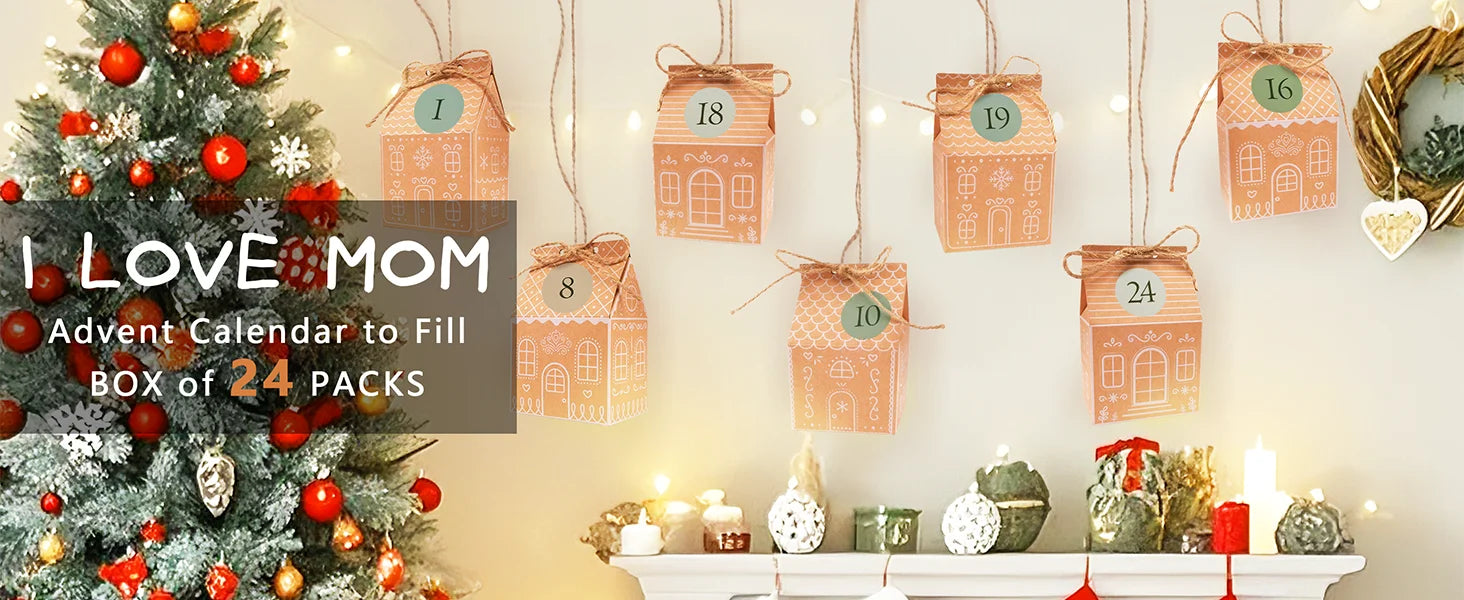 Calendrier de l’Avent “Maisons de Pain d’Épices”