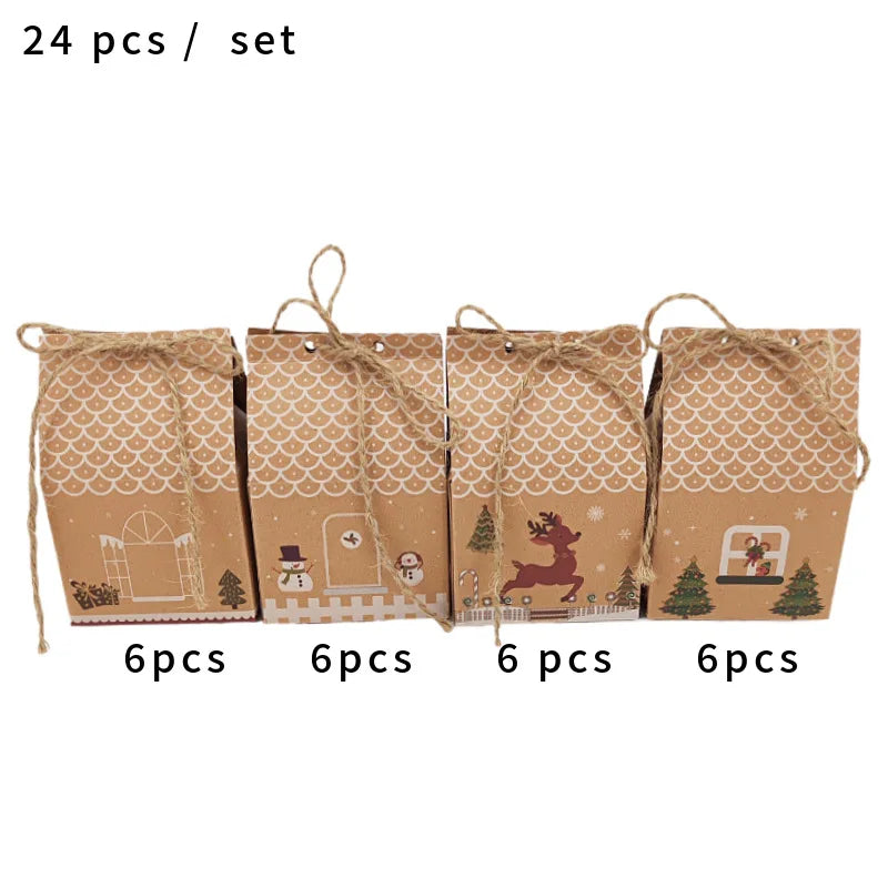 Calendrier de l’Avent “Maisons de Pain d’Épices”