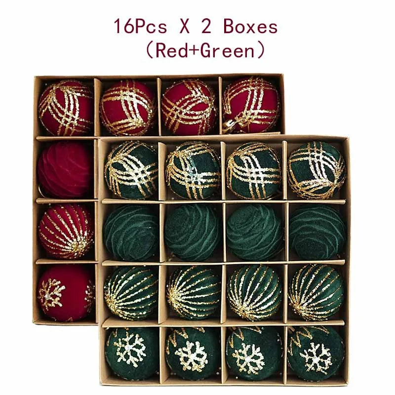 Coffret Boules Éclat d’Hiver haute qualité