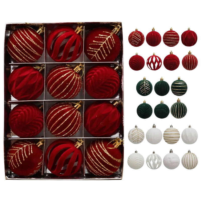 Coffret Boules Éclat d’Hiver haute qualité